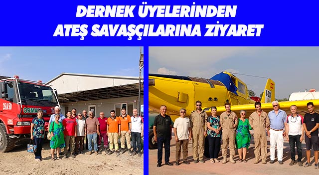 ATEŞ SAVAŞÇILARINA ZİYARET